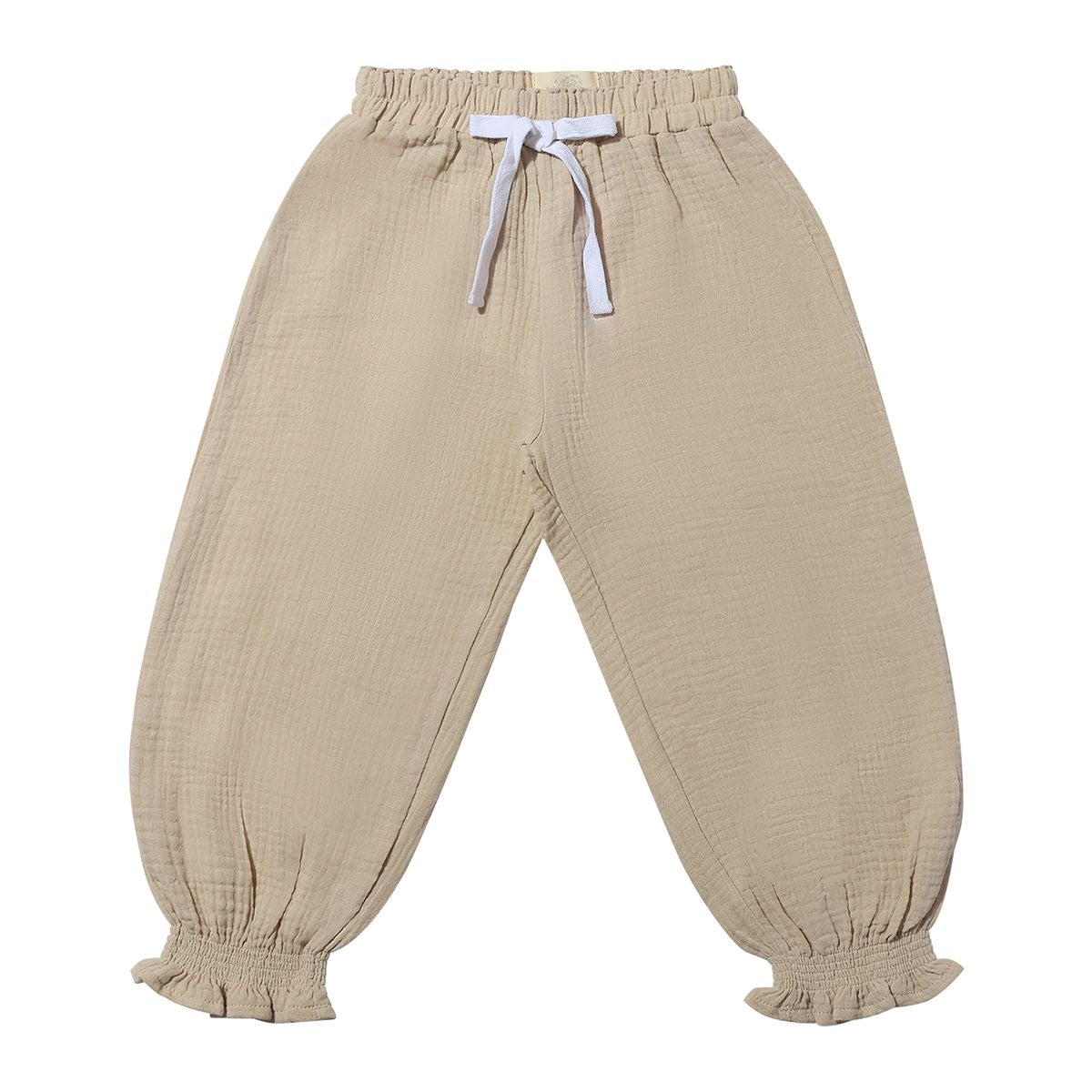 Isabella Gauze Pants - Stone -Vignette