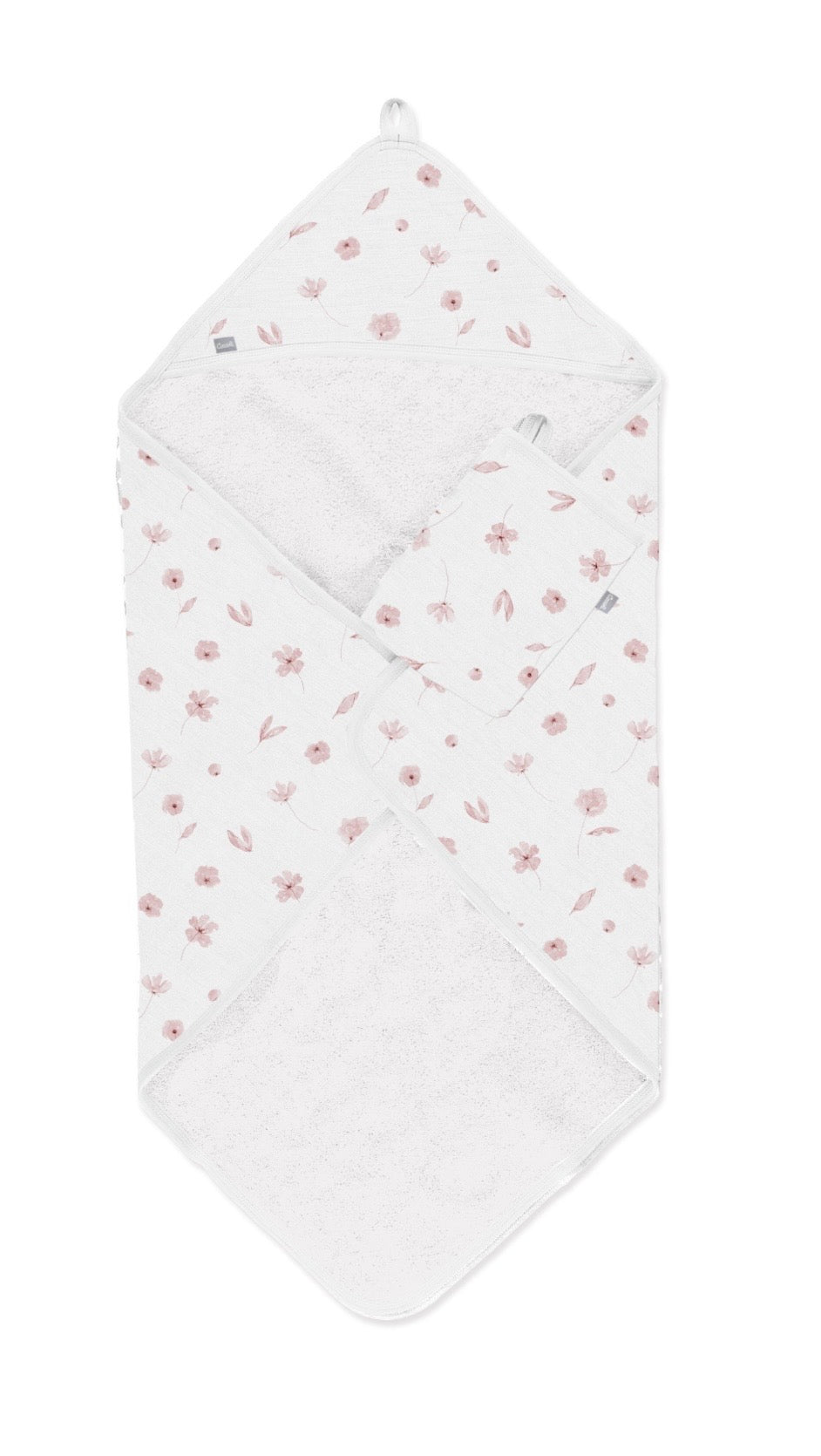 Soft Pink Floral Towel Set - Coccoli