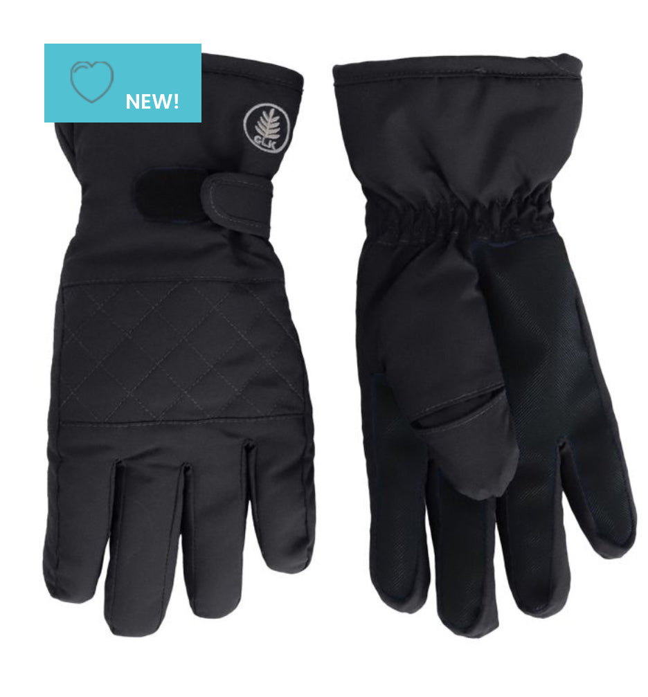 Kids Waterproof Gloves with Quilted Top -Calikids