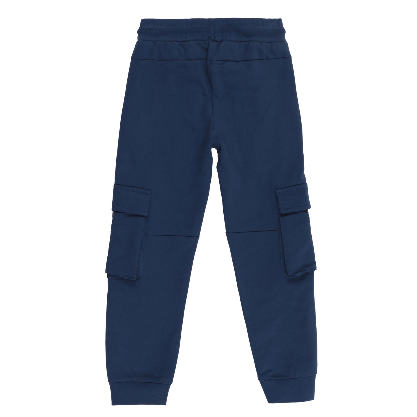 Blue Cargo Track Pants-Nano