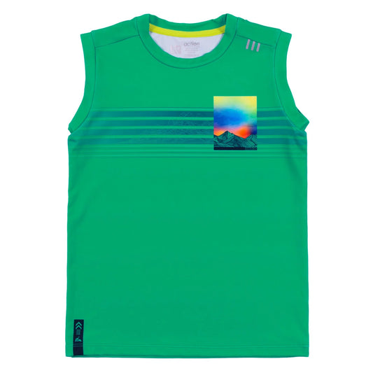 Sleeveless athletic Shirt Boys -Nano