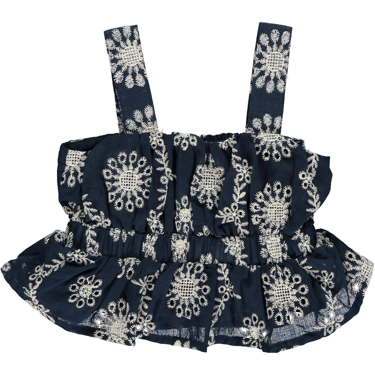 Embroidered Samira Top (3 Colours)-Vignette Girls
