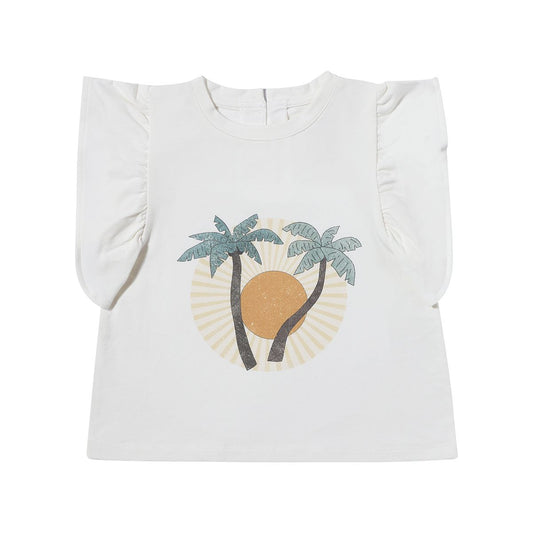 Palm Trees and Sunshine Sutton T-Shirt VW-Vignette Girls