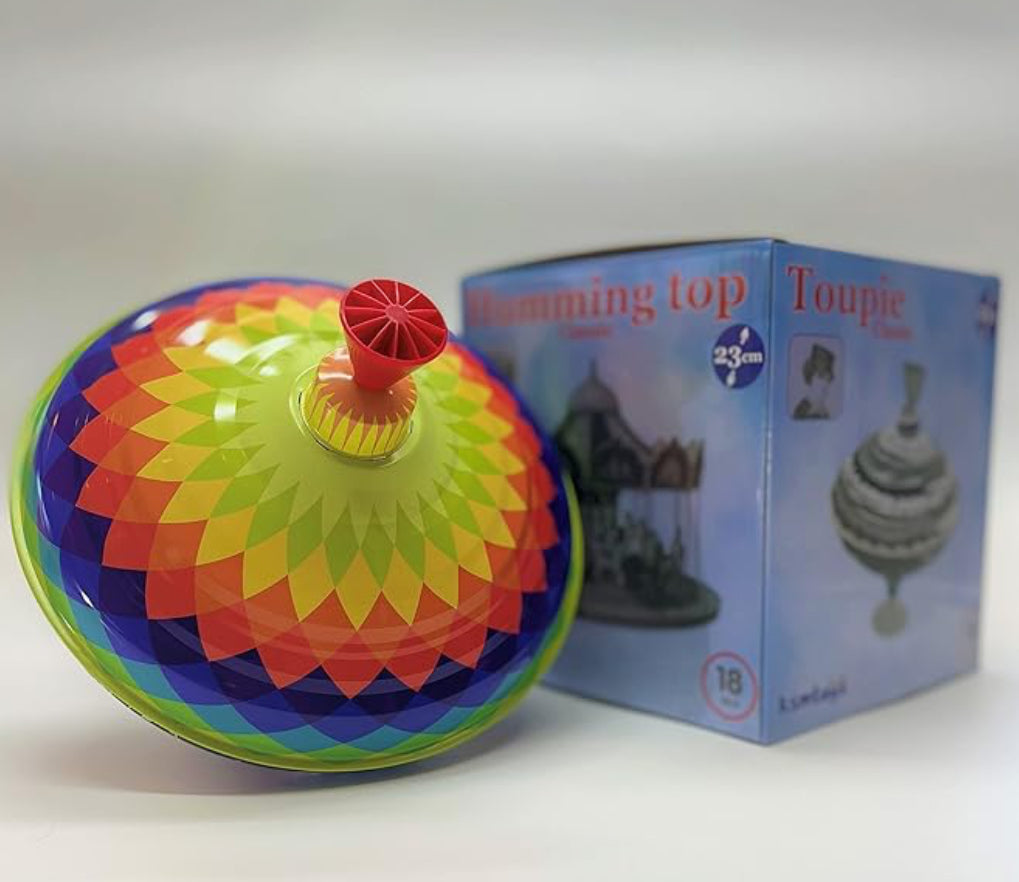 Choral Multicolor Music Spinning Top Toy 23cm