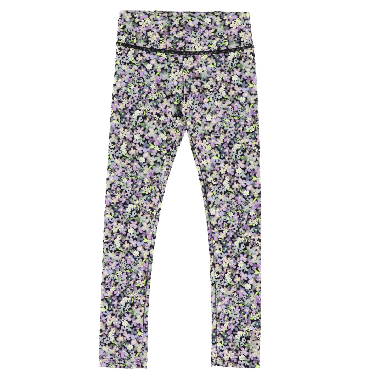 Floral Athletic Tights Girls -Nano