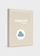 Mayoral Sweater and Blue Striped Sweater and Overall Set -2pc