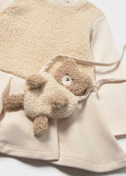 Sherpa Dress with Flare Skirt and matching Bear Dress-Mayoral
