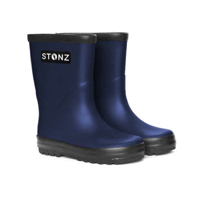 Navy Rain Boots-Stonz