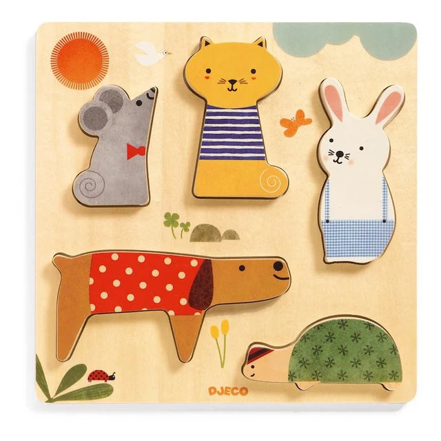 Woodypets Puzzle - DJECO