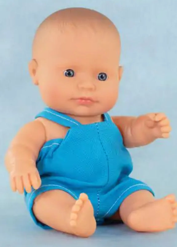 My Friends And Me Caucasian Boy Baby Doll 21cm-Miniland