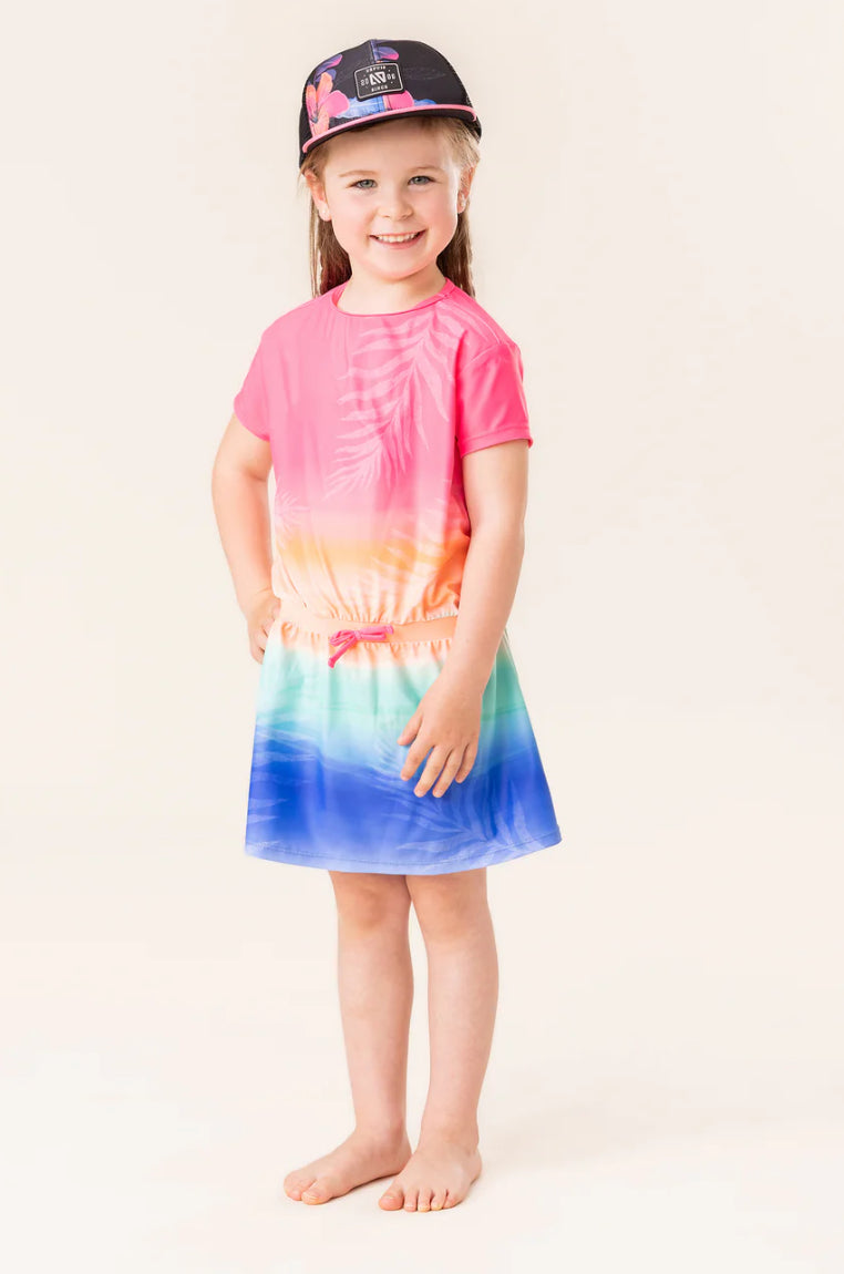 Girls pink Beach Dress UV - Nano