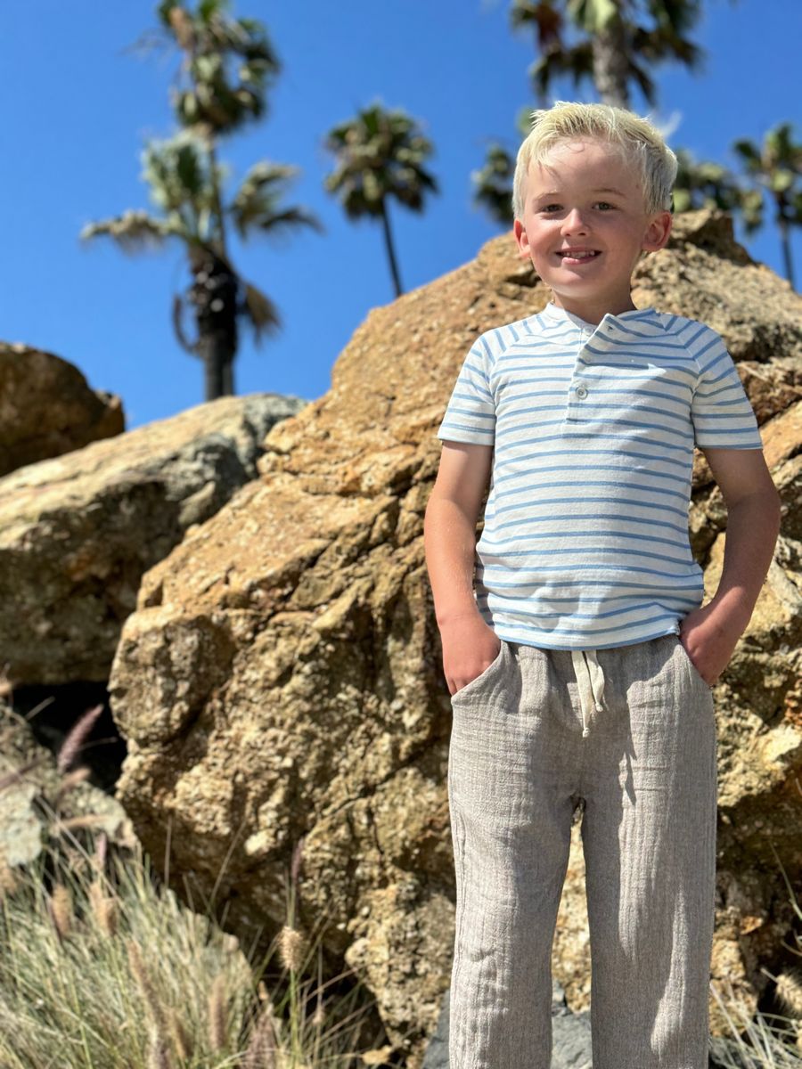 Boys BOSUN Gauze Pants-Me And Henry