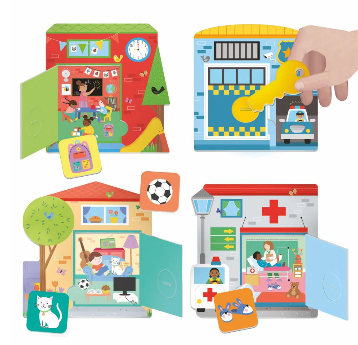 Look Open And Find Memory Montessori-Headu