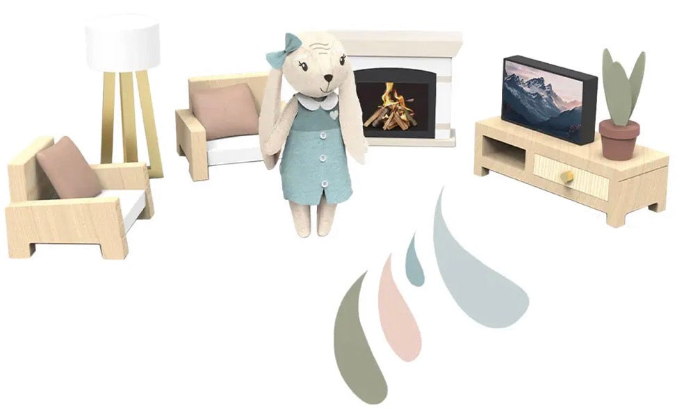 Doll House Living room -Speedy Monkey