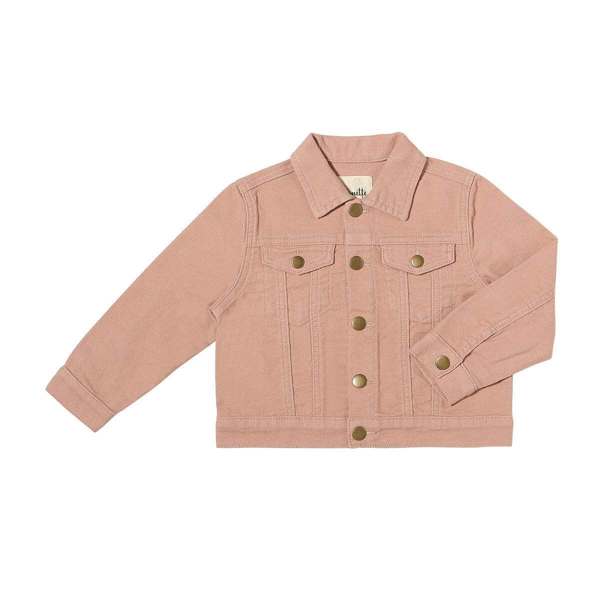 Wyatt Blush Jean Jacket -Vignette