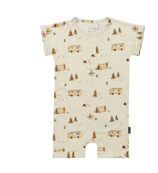 Day Camp Shortall Romper Belan.J