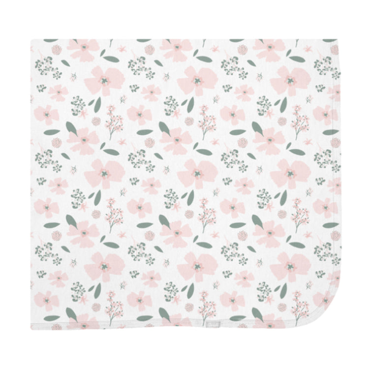 Floral Swaddle Blanket-Coccoli