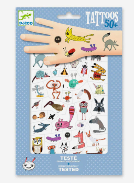 Tattoos - Little Critters - Fair Flowers - Floral -Happy Spring - Snouts