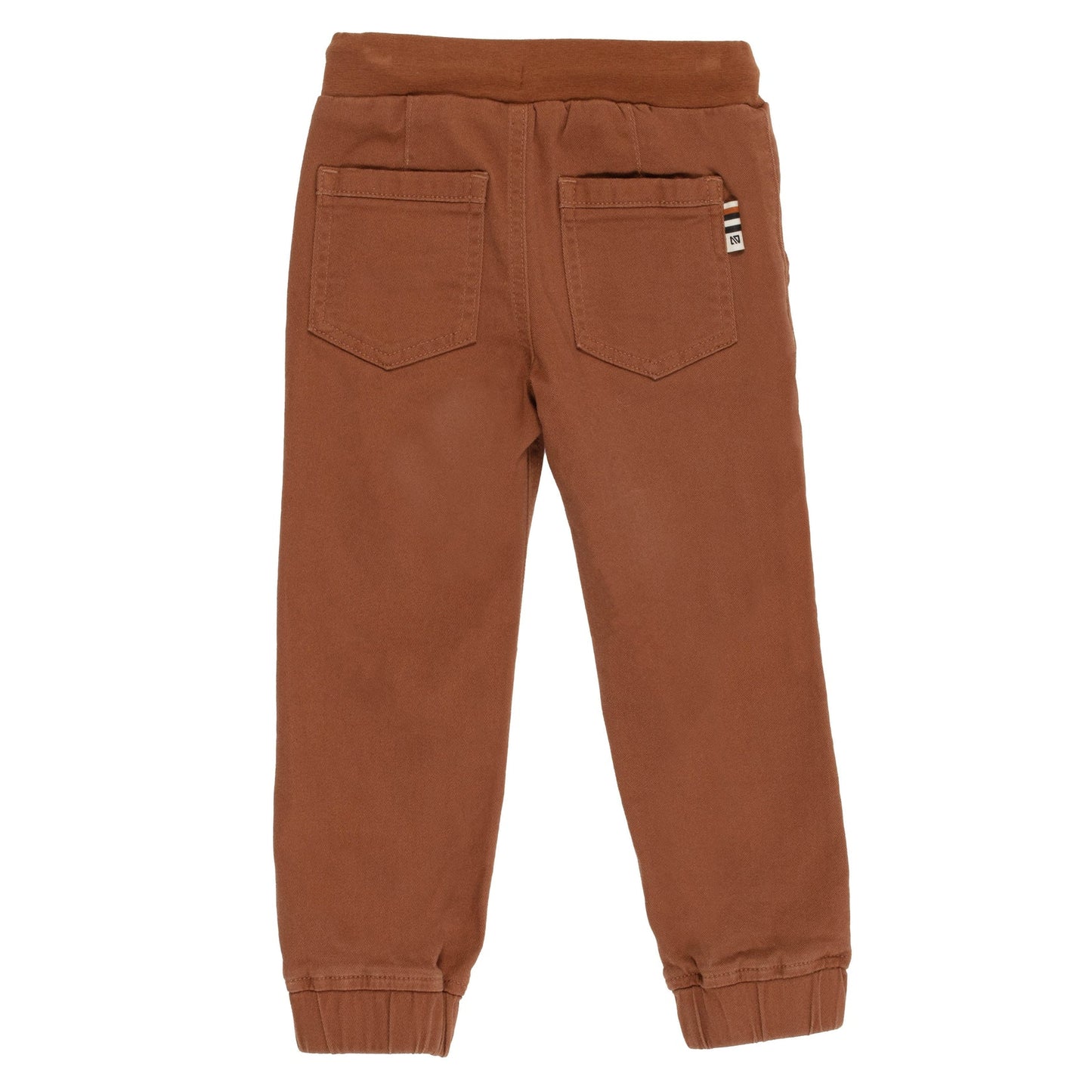 Brown Boys Cotton Joggers - Nano