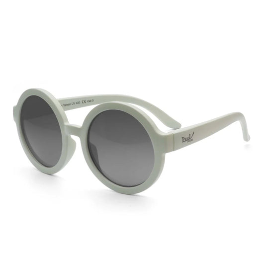 Vibe Unbreakable UV Fashion Sunglasses In Soft Green or Army Green-Real Shades