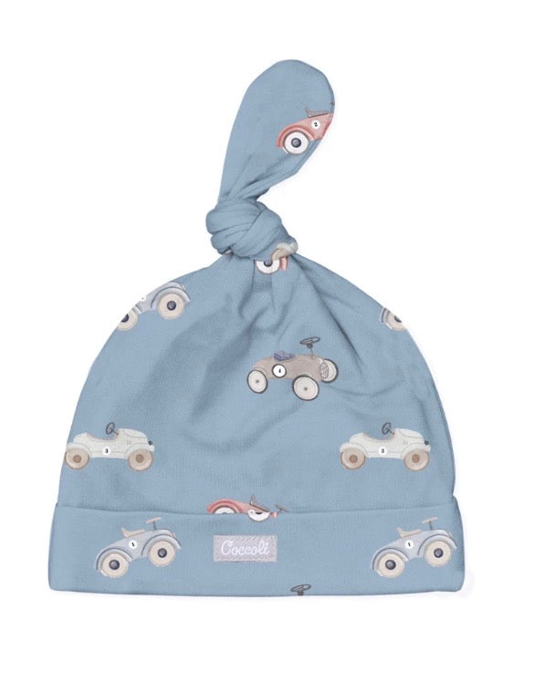 Retro Cars Knotted Hat-Coccoli