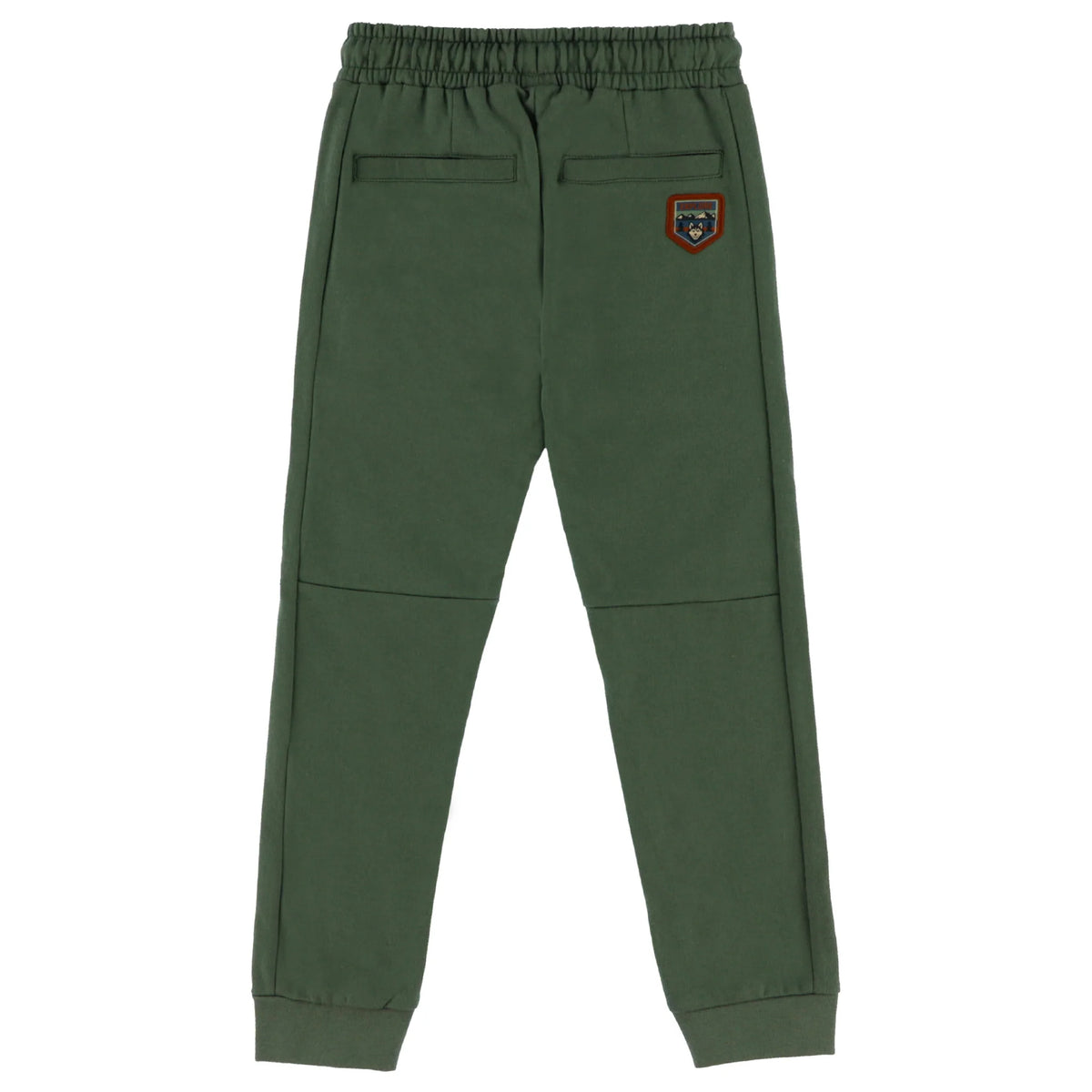 Green Cargo Track Pants-Nano