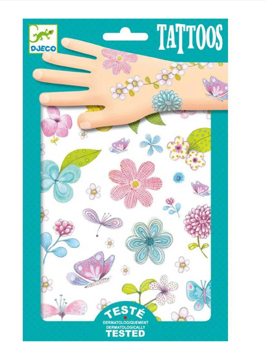 Tattoos - Little Critters - Fair Flowers - Floral -Happy Spring - Snouts