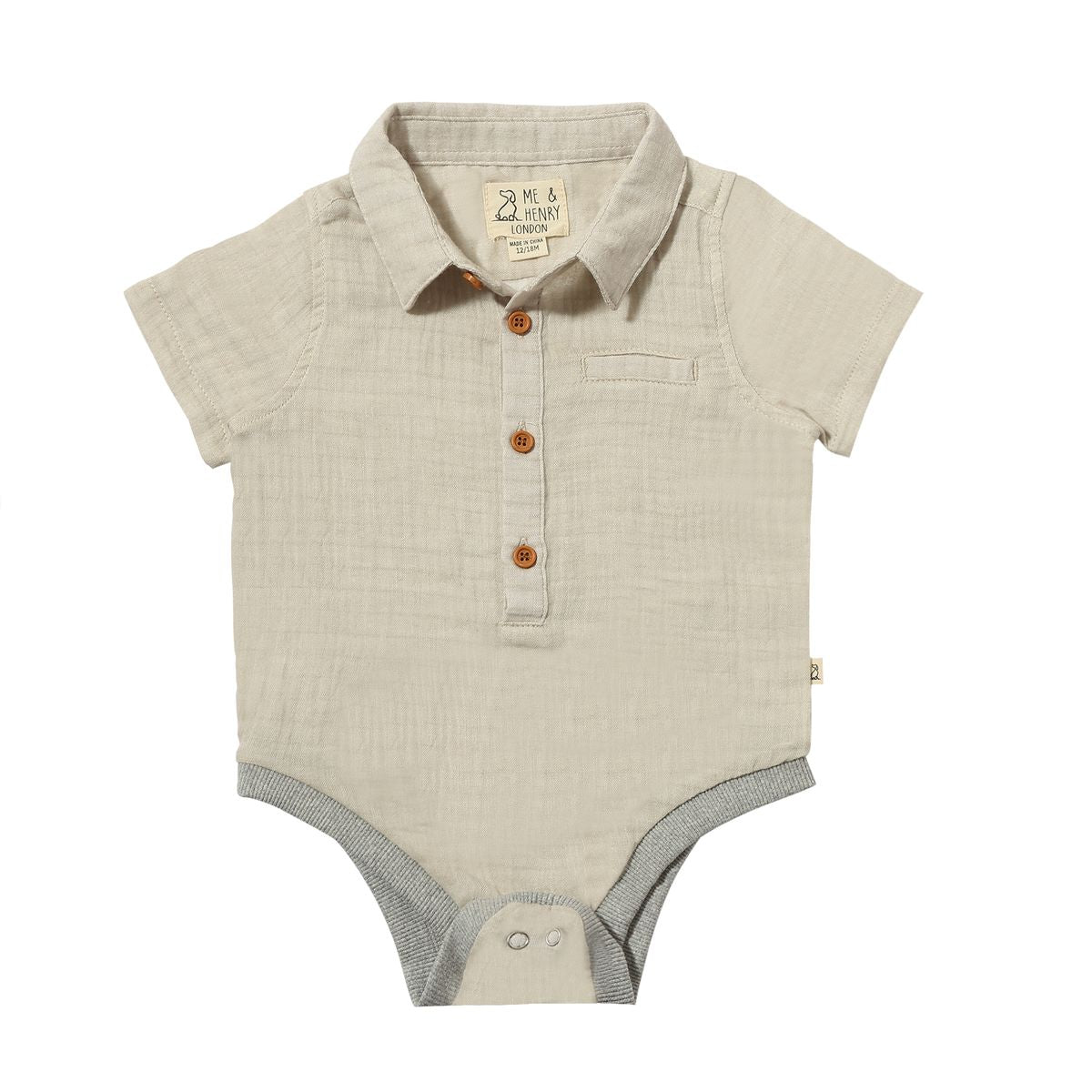 Gauze Helford Woven Onsie- 2 Colours -Me and Henry