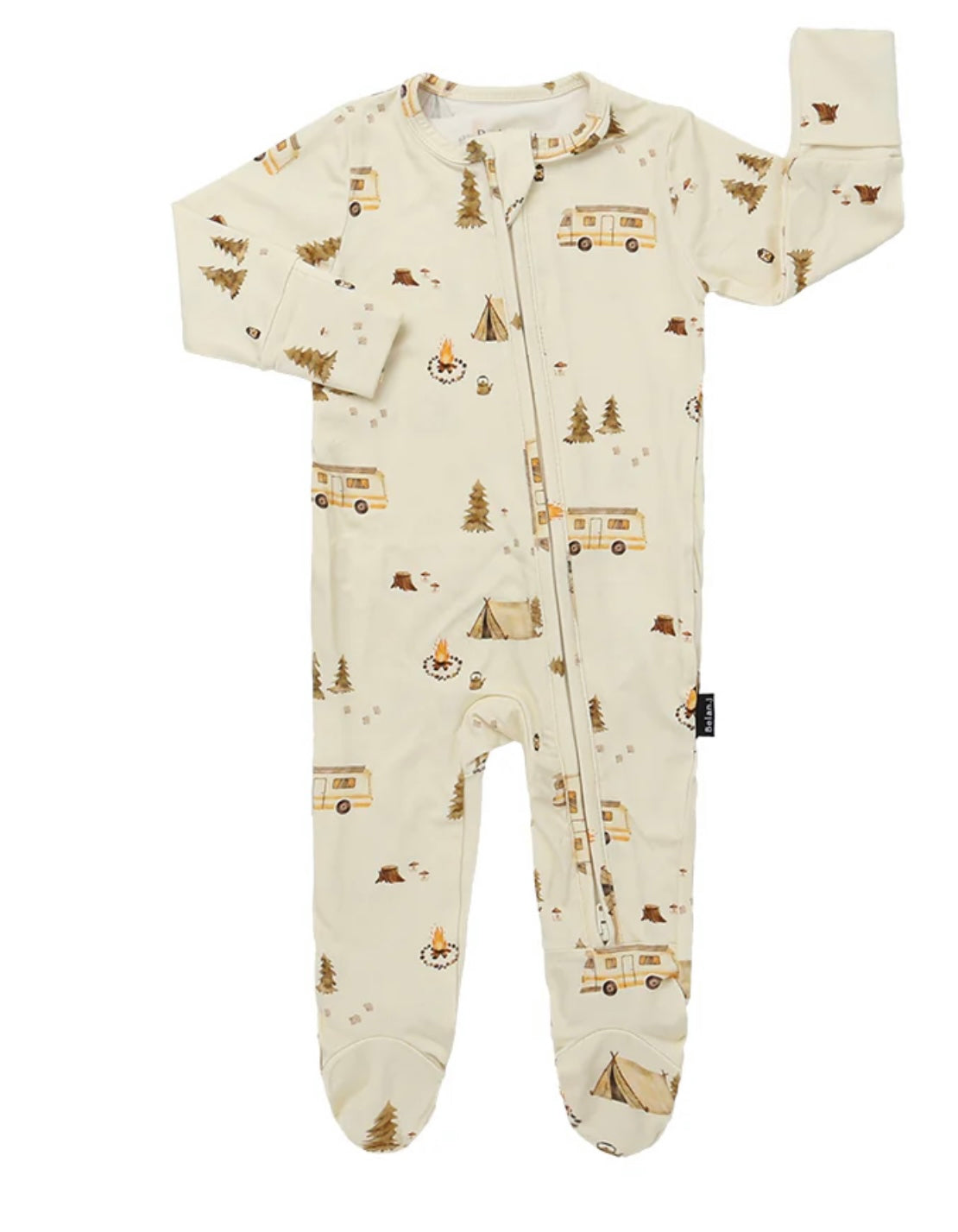 Day Camp Footed Zipper Sleeper-Belan.J