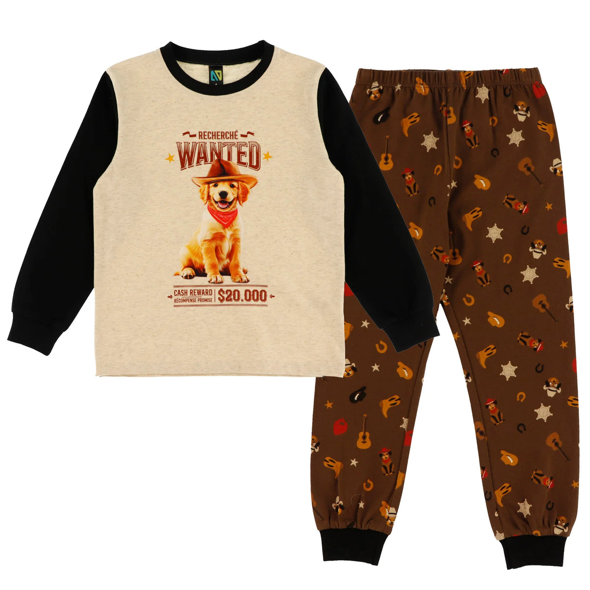 Boys Cowboy Dog PJ’s - Nano