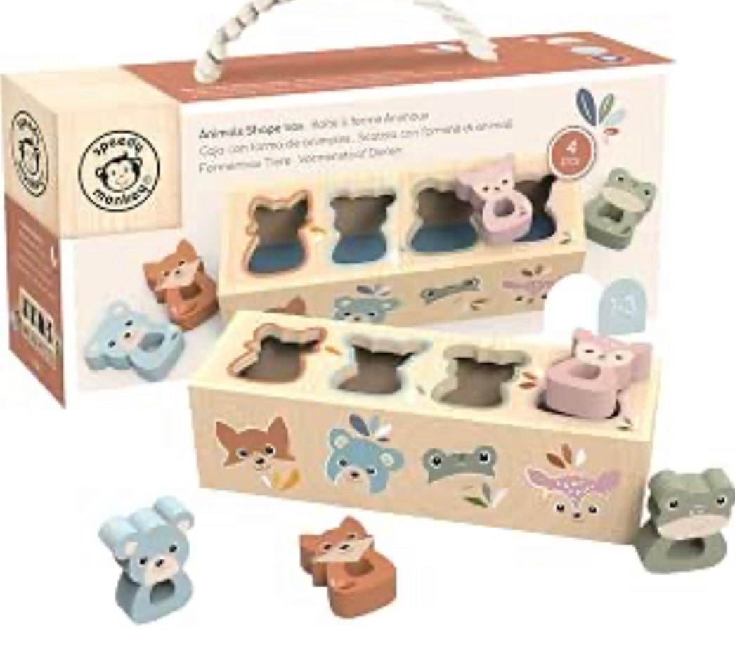 Animal Shape Box -Speedy Monkey