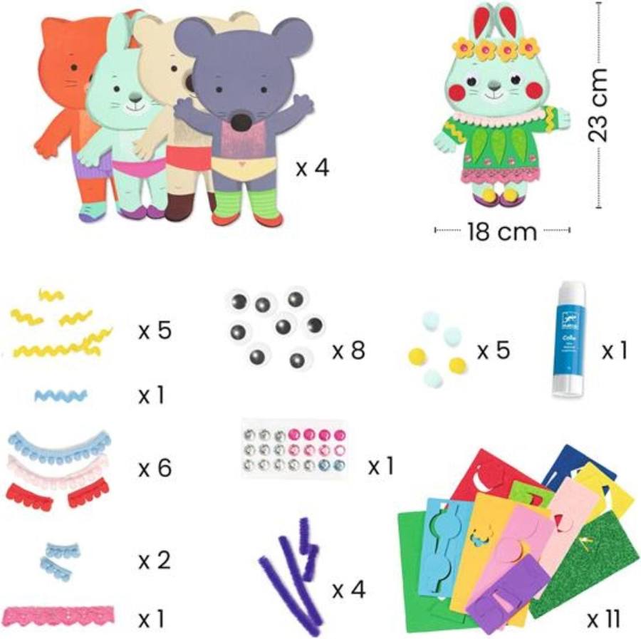 Collages for Little Ones -Djeco