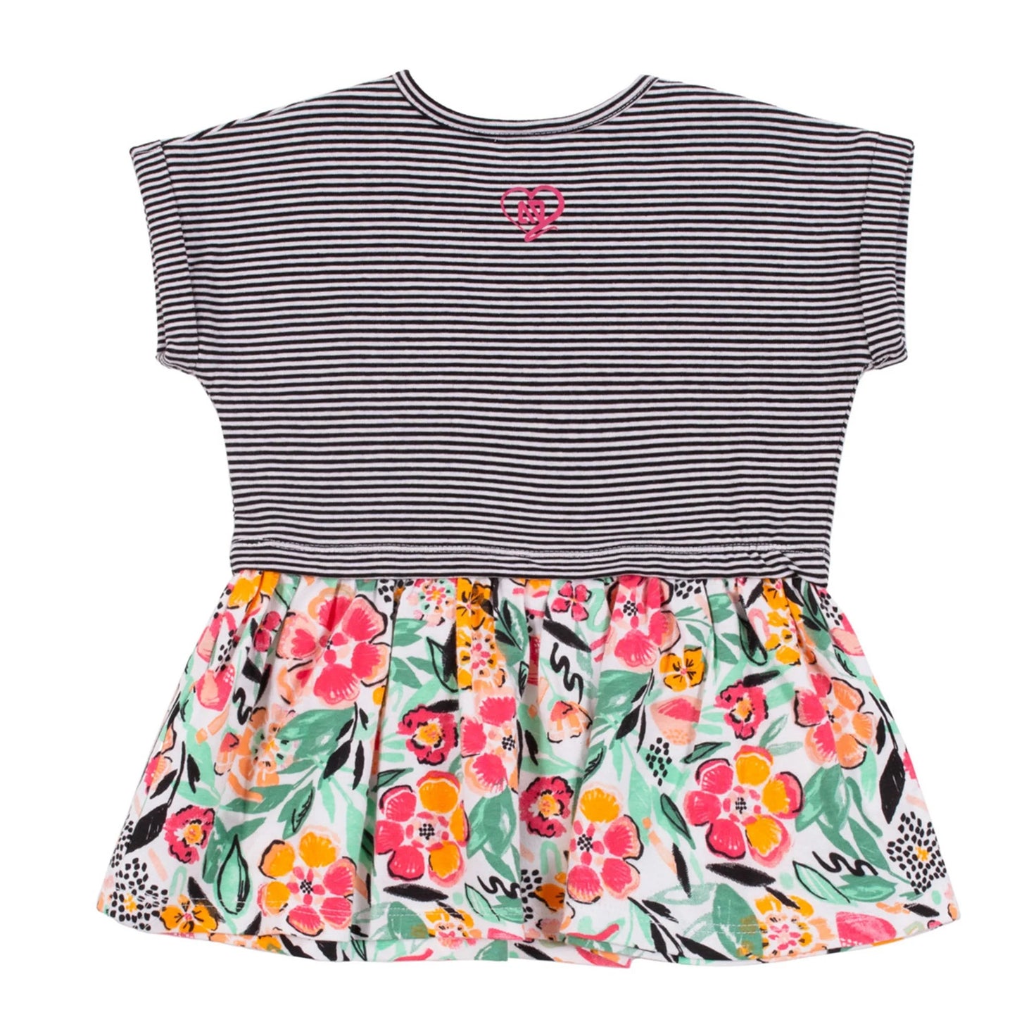 Baby Black and Coral Tunic dress - Nano