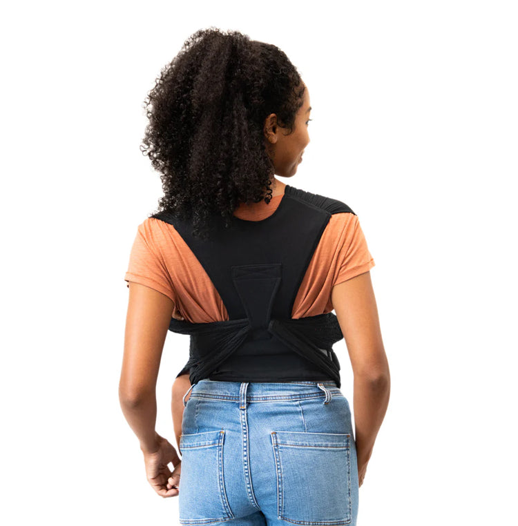 Black Eyelet Easy Wrap Baby Carrier-Moby