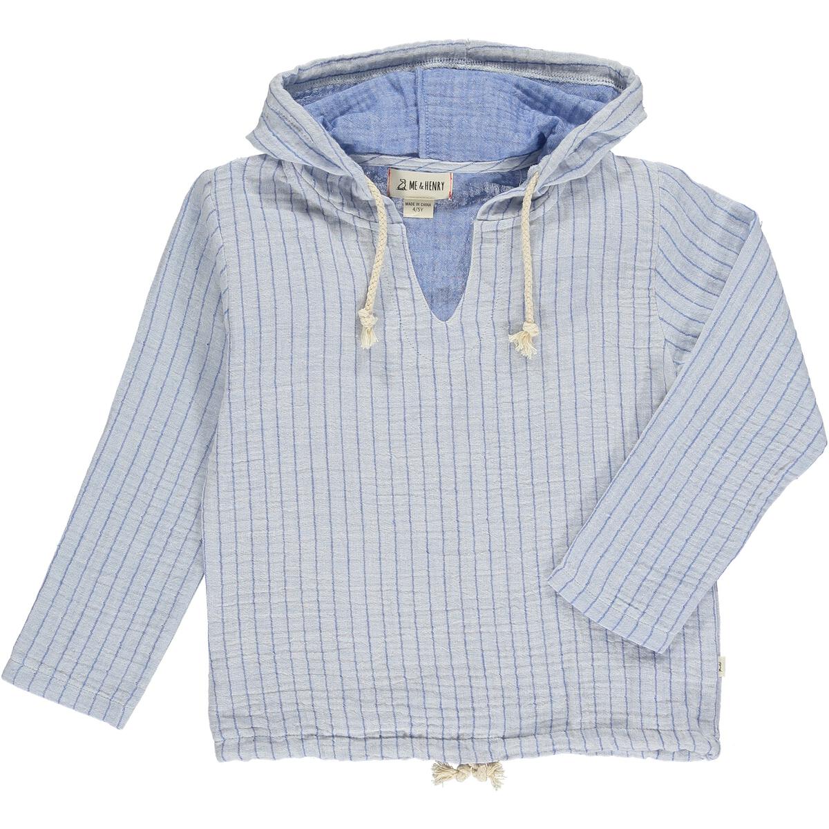 Kids ST. IVES Gauze Hooded Top 3 Colour Options-Me and Henry