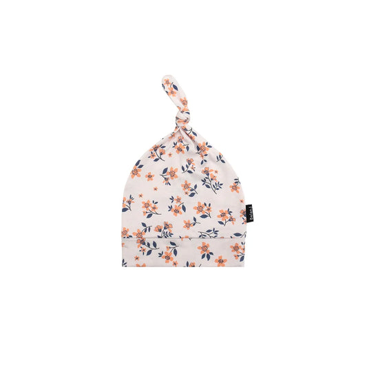 Peachy Blossom Bamboo Knotted Hat-Belan.J