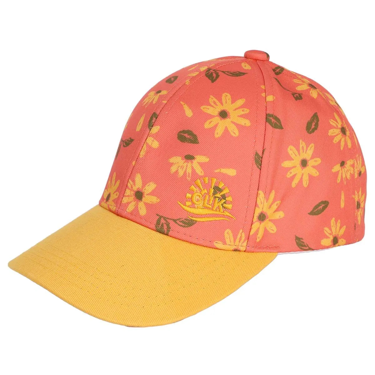 Orange and Yellow Daisy Ball Cap