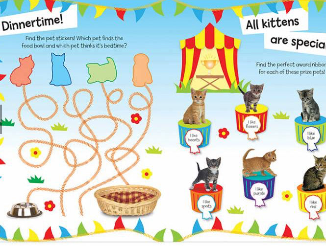 1000 Animal Sticker Activity Book Make Believe Books