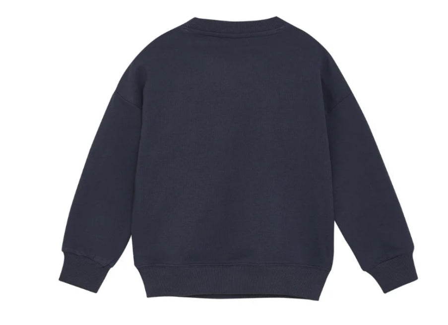 Alligator Zipper Pocket Cotton SweaterShirt-Minymo