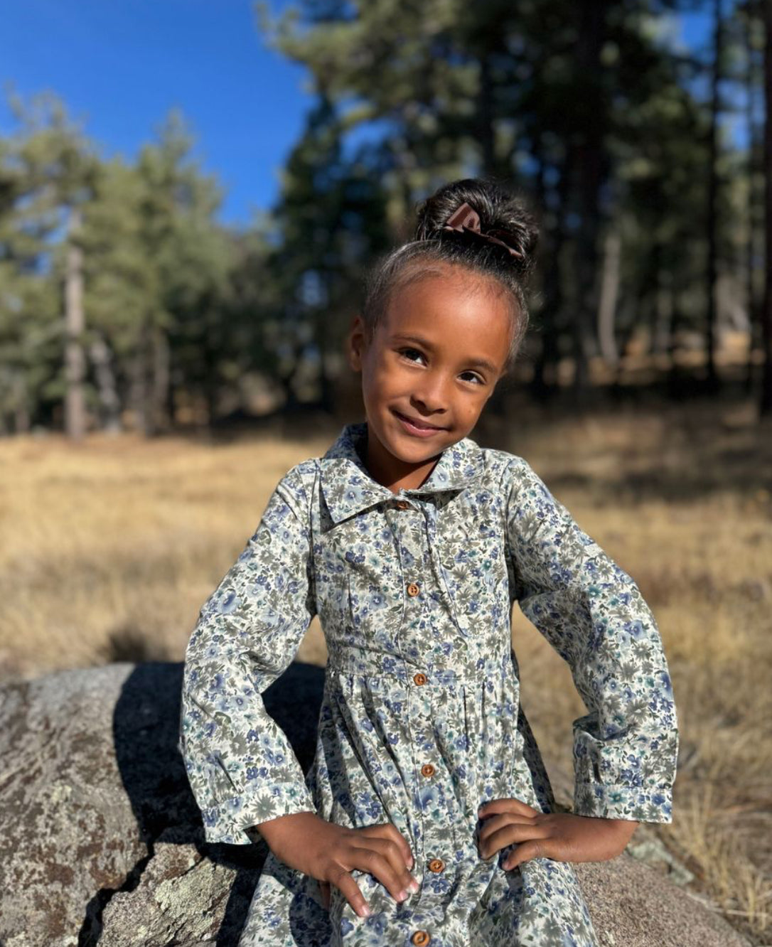 Blue Meadow Amy Dress-Vignette Girls