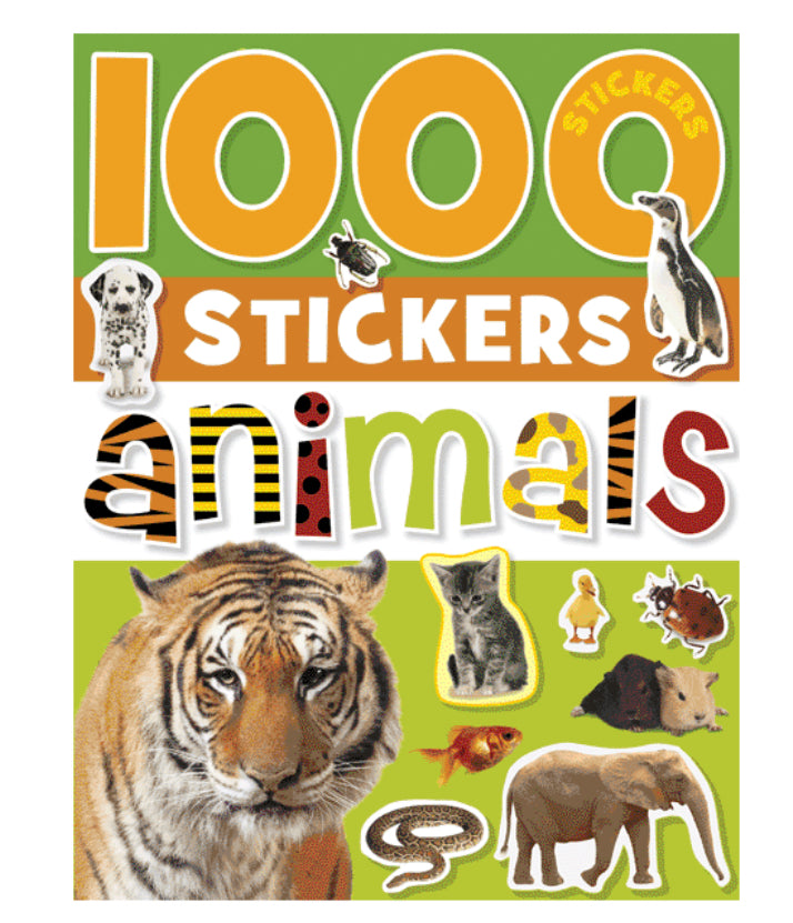 1000 Animal Sticker Activity Book Make Believe Books