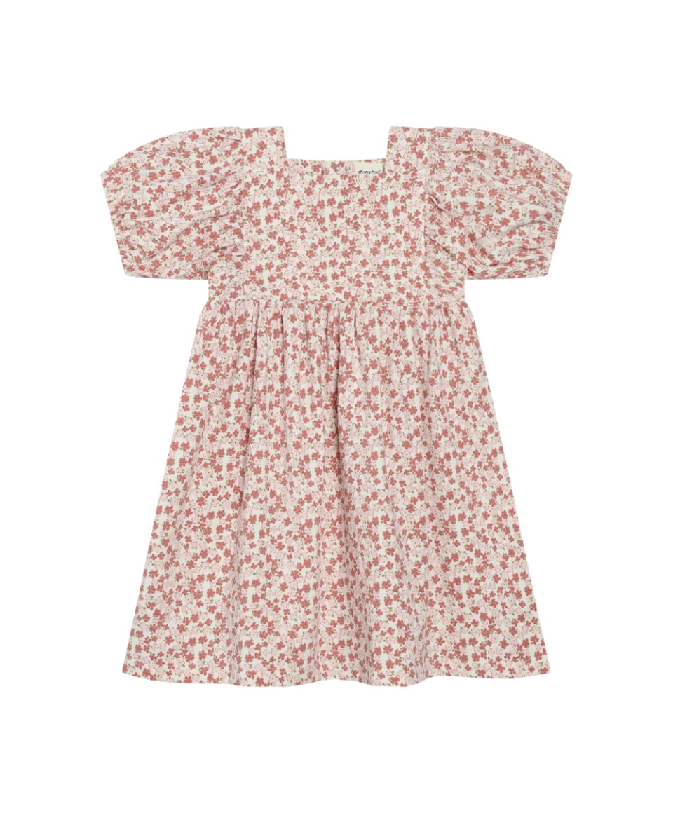 Organic Knit Mini Daisy Dress-Minymo