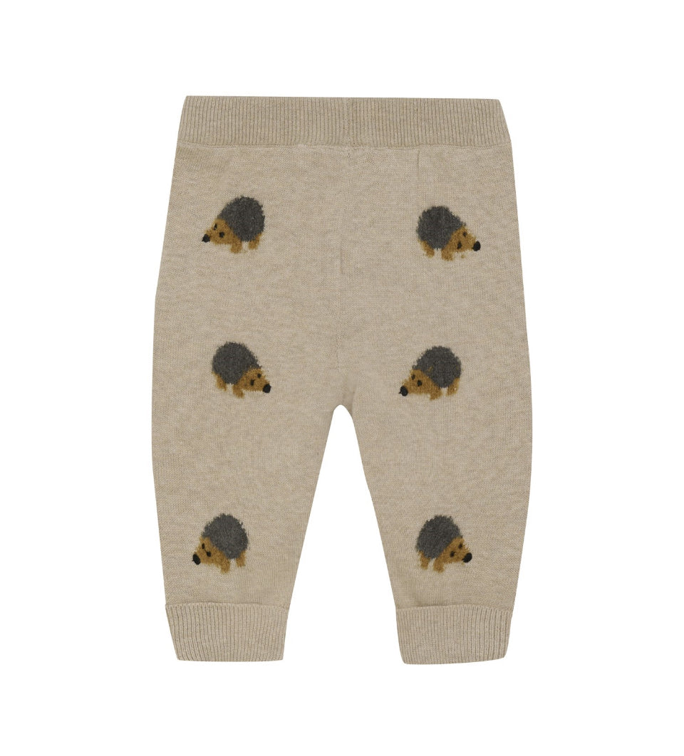 Cream Hedge Hog Sweater Pants -MinyMo-