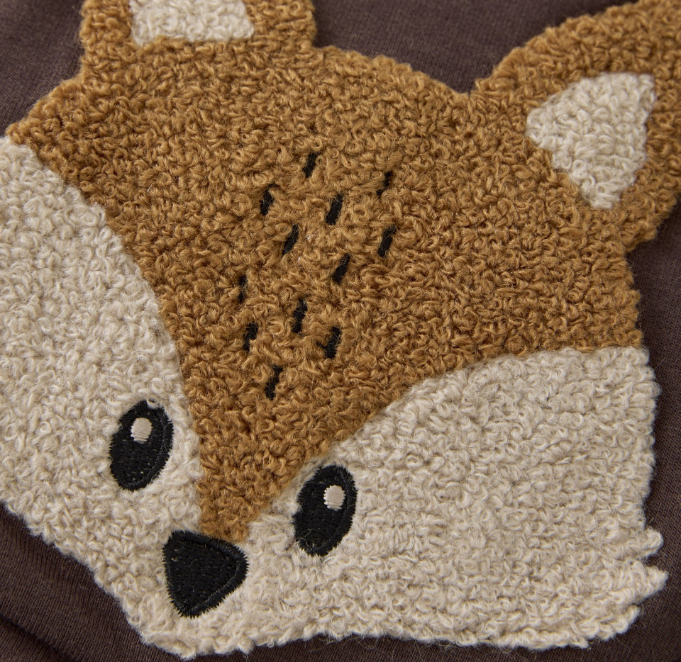 Fox Bum Baby Organic Fleece Joggers -MinyMo