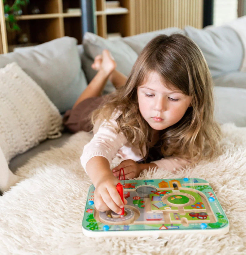 Town Maze Magnetic Puzzle