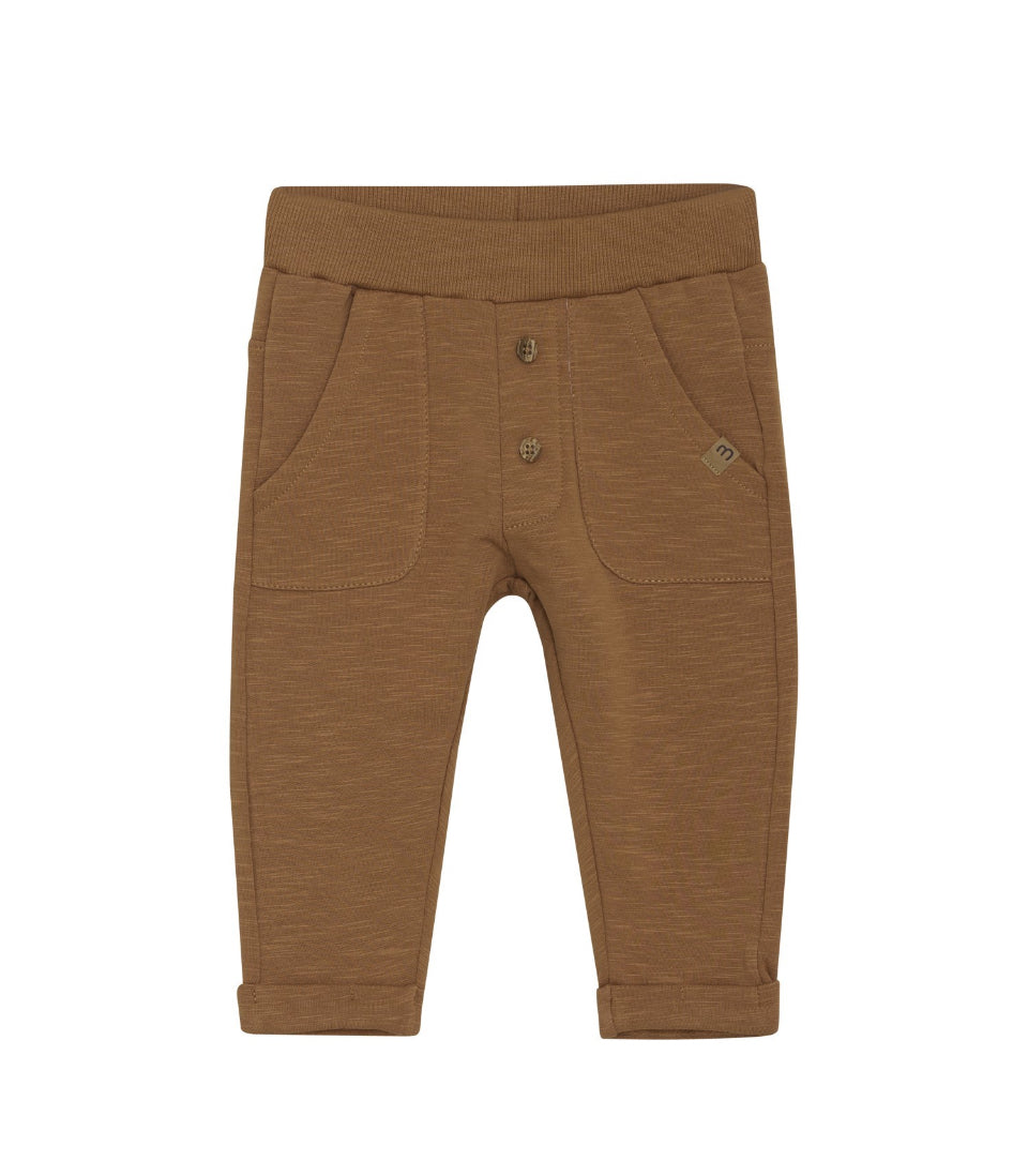 Solid Organic Knit Baby Joggers-MinyMo- 5 Colours