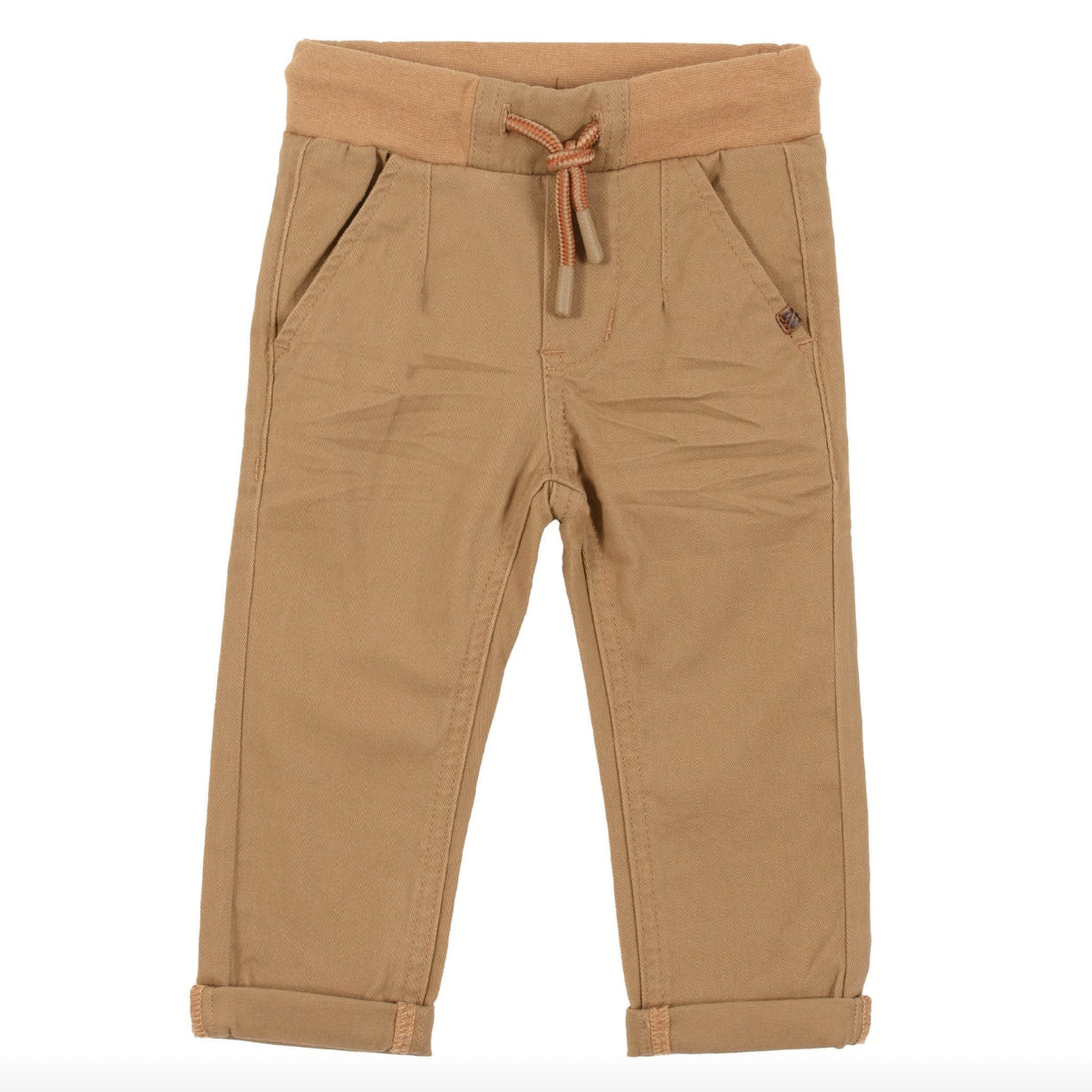 Baby Boy Brown Stretch Pants-Nano
