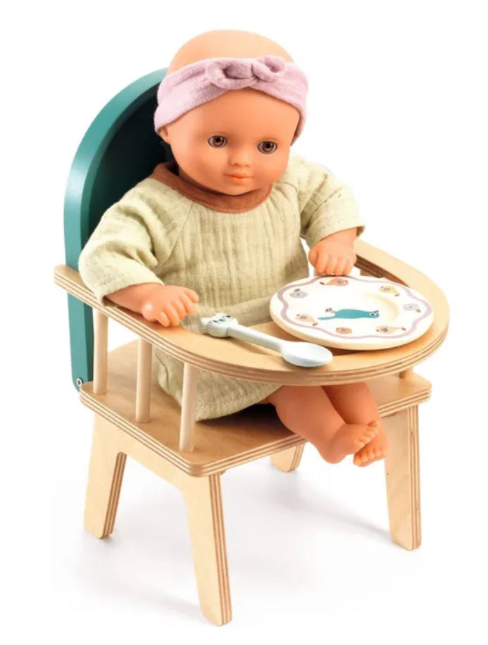 Pomea Doll High Chair- Djeco Collection
