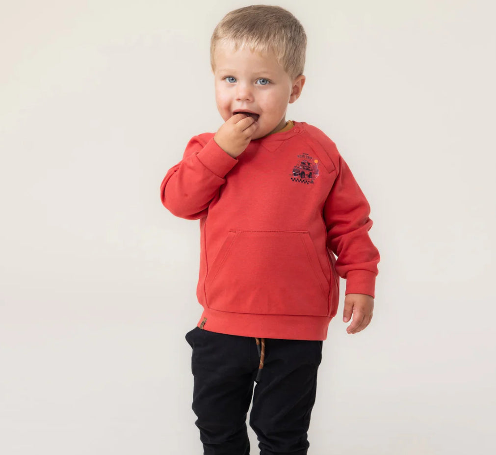 Road Trip Baby Boy Sweatshirt-Nano