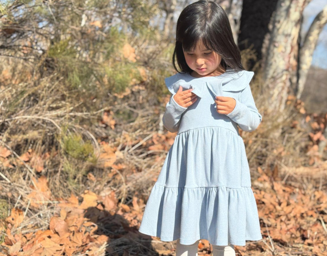 Blue Jenny Dress-Vignette Girls